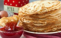 Блины на молоке тонкие с дырочками: рецепт с фото пошагово