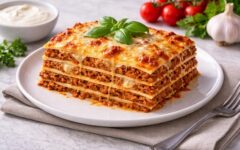 Лазанья с фаршем