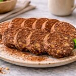 Шоколадная колбаса со сгущенкой, печеньем и какао