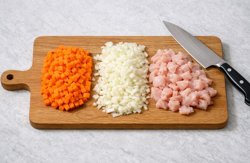 Гороховый суп с курицей самый простой рецепт с овощами