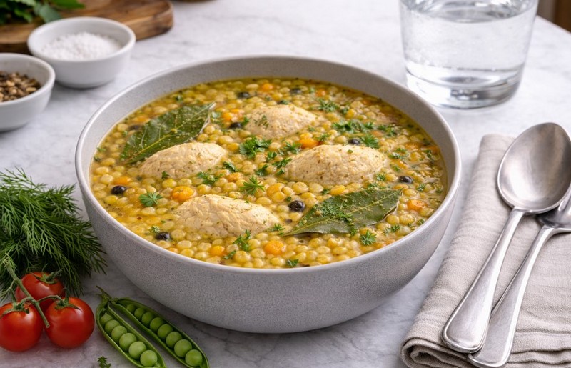 Гороховый суп с курицей самый простой рецепт с овощами